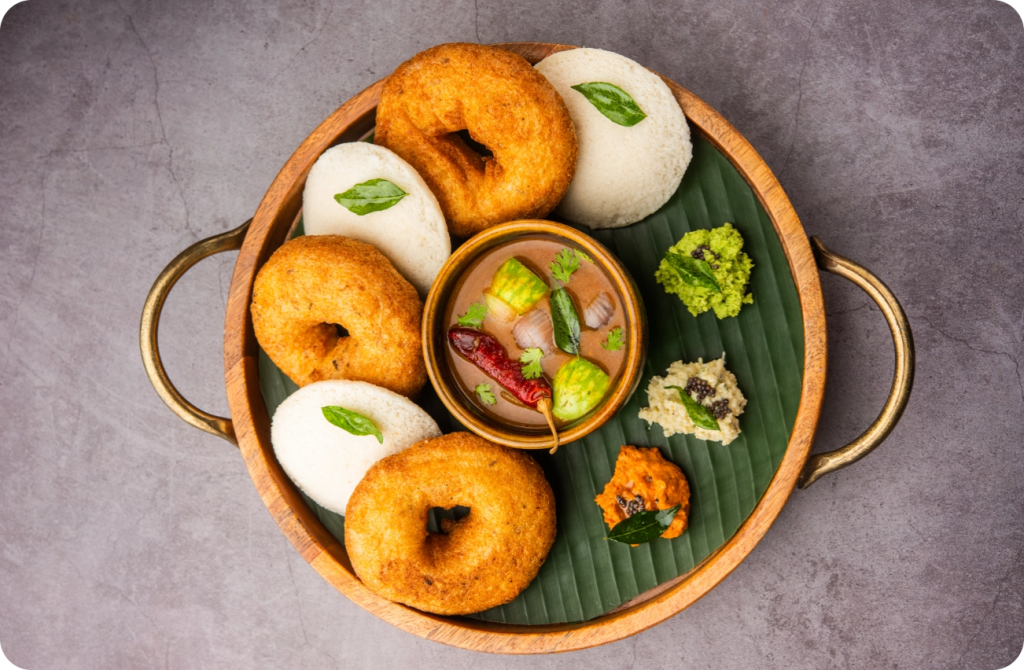 Traditional South Indian special meal